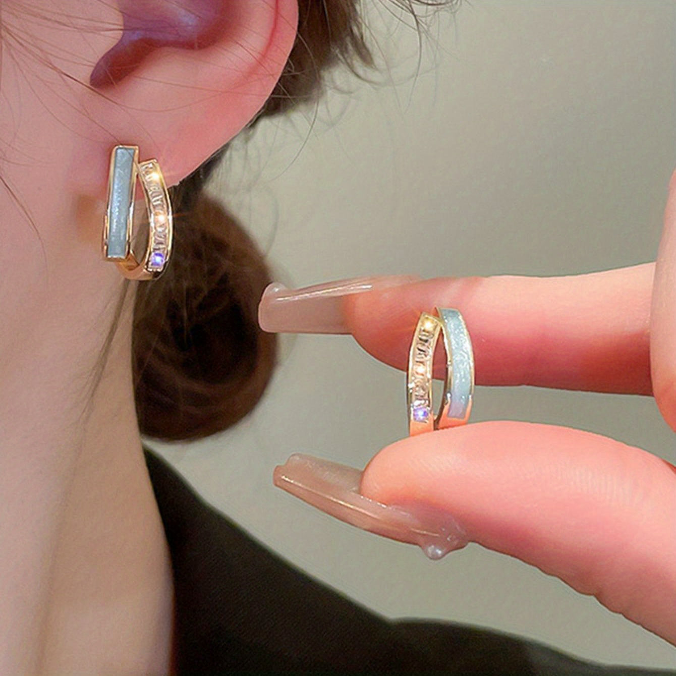 Brinco Eloá Banhado Ouro 18K
