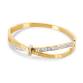 Bracelete Números Romanos Banhado a Ouro 18k