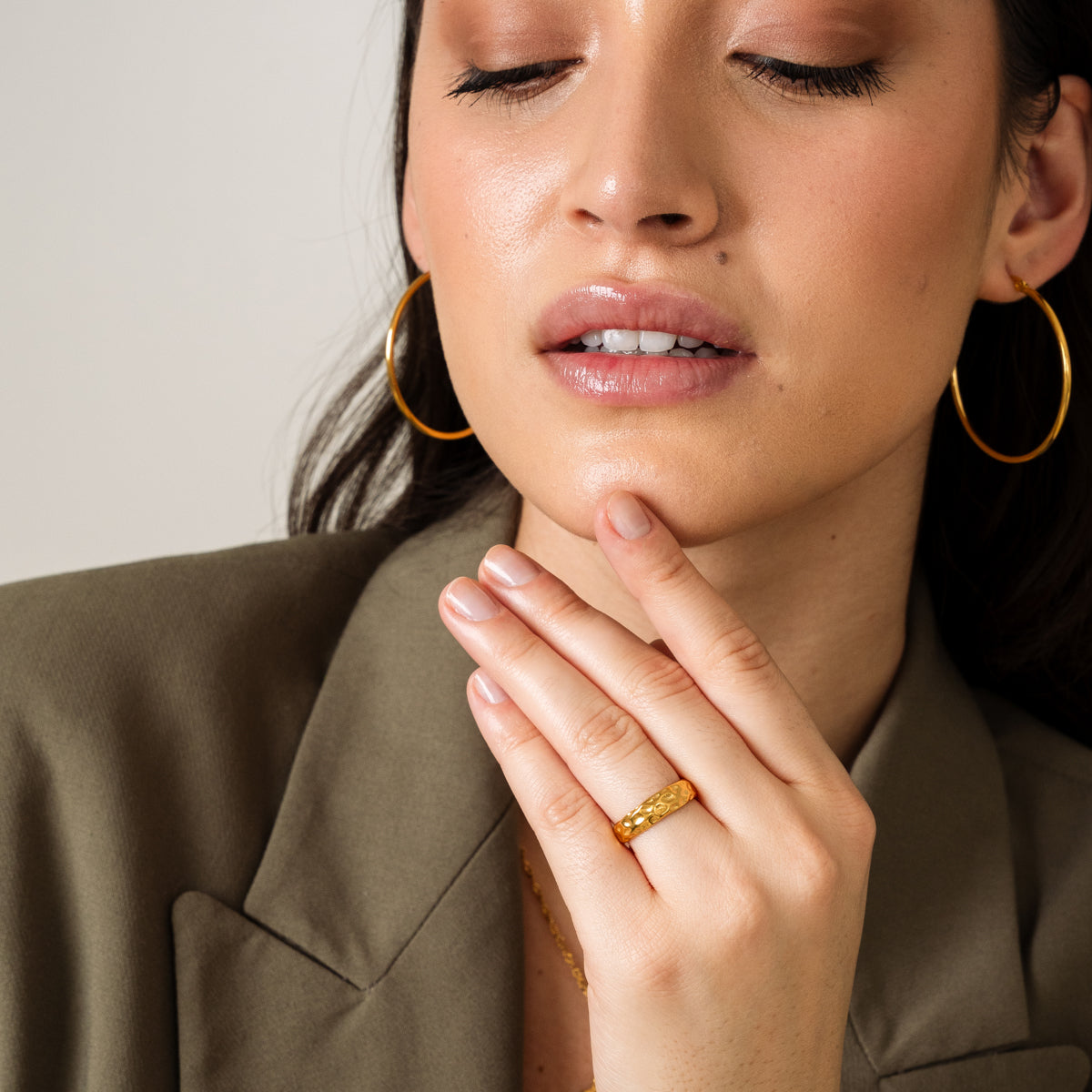 Brinco Argola Banhado em Ouro 18K