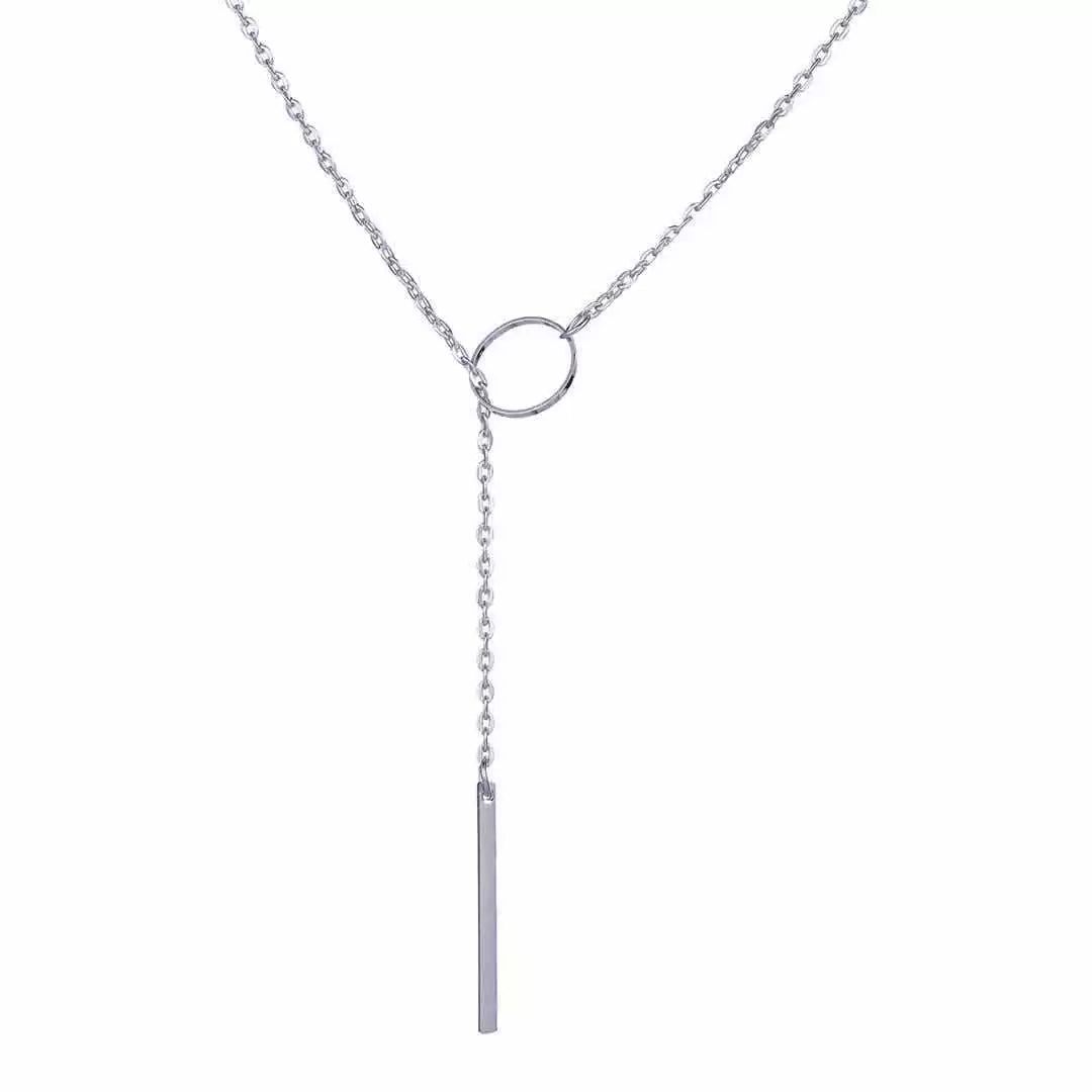 Colar com Circulo Minimalista