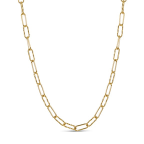 Colar de Corrente Banhado a Ouro 18K