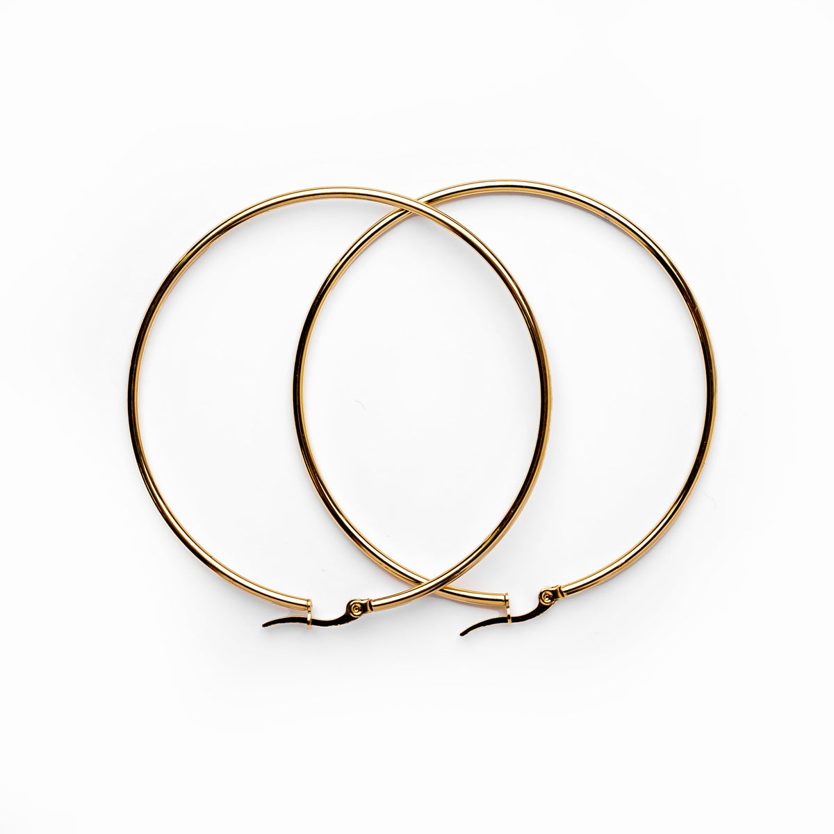 Brinco Argola Banhado em Ouro 18K