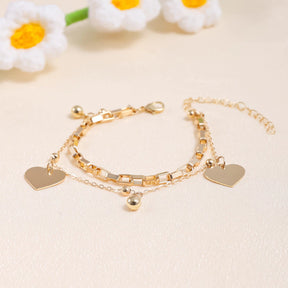 Bracelete Coração Moderno